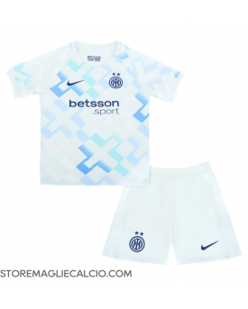 Inter Milan Maglia Gara Trasferta Repliche 2025-26 Bambino Maniche Corte